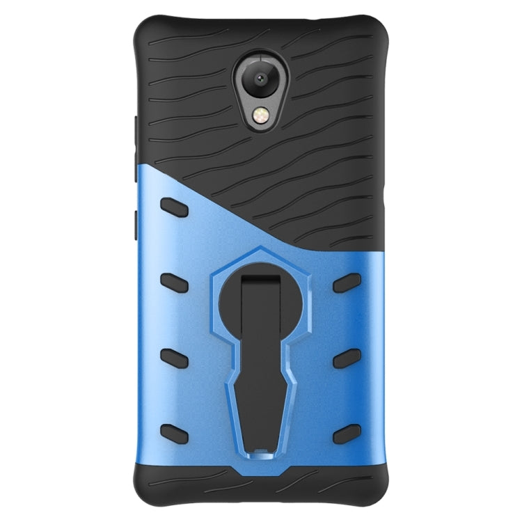 For Lenovo Vibe P2 Shock-Resistant 360 Degree Spin Sniper Hybrid Case TPU + PC Combination Case with Holder