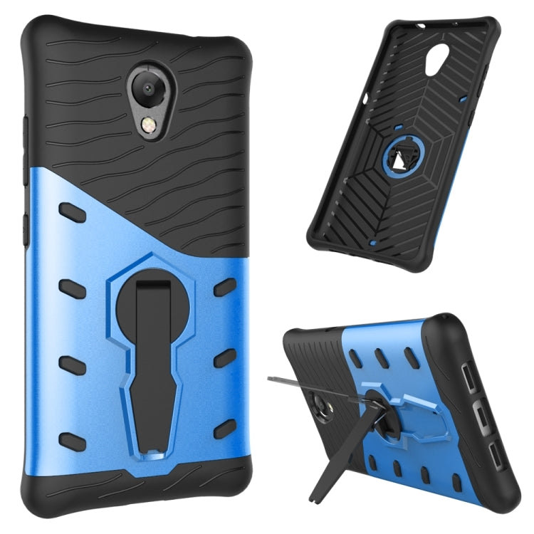 For Lenovo Vibe P2 Shock-Resistant 360 Degree Spin Sniper Hybrid Case TPU + PC Combination Case with Holder