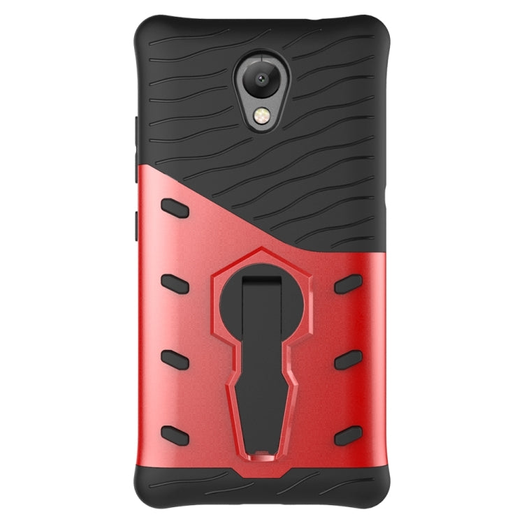 For Lenovo Vibe P2 Shock-Resistant 360 Degree Spin Sniper Hybrid Case TPU + PC Combination Case with Holder