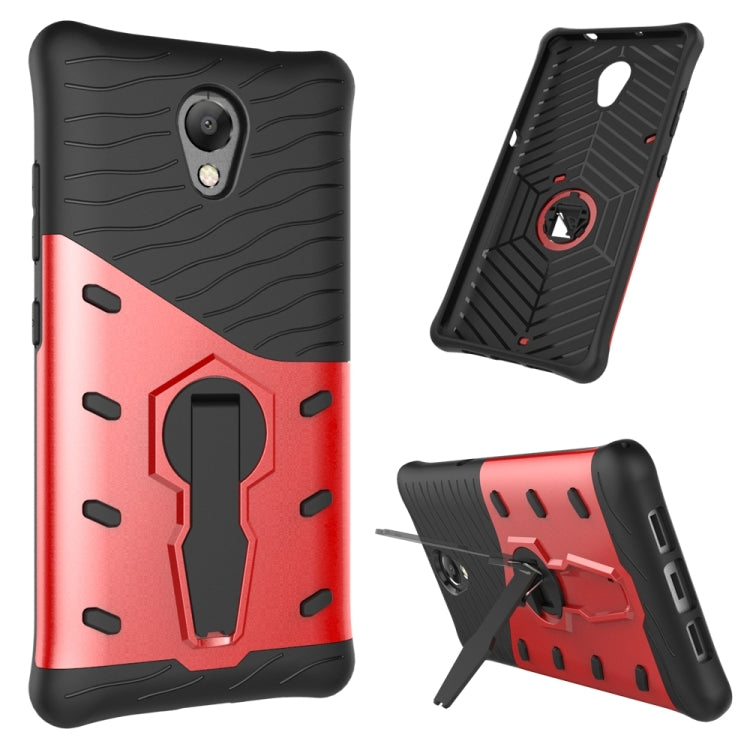 For Lenovo Vibe P2 Shock-Resistant 360 Degree Spin Sniper Hybrid Case TPU + PC Combination Case with Holder