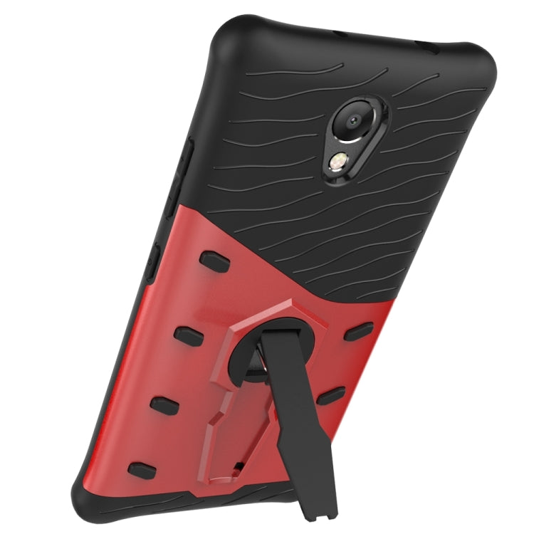 For Lenovo Vibe P2 Shock-Resistant 360 Degree Spin Sniper Hybrid Case TPU + PC Combination Case with Holder