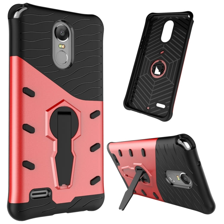 For LG Stylus 3 Shock-Resistant 360 Degree Spin Sniper Hybrid Case TPU + PC Combination Case with Holder