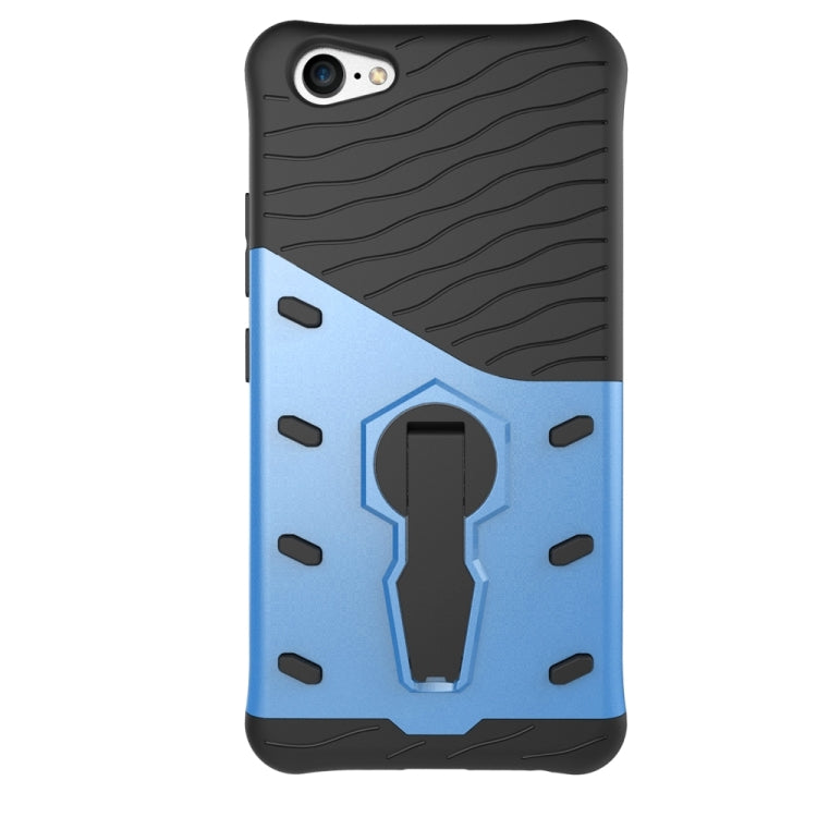 For Vivo X9 Plus Shock-Resistant 360 Degree Spin Sniper Hybrid Case TPU + PC Combination Case with Holder