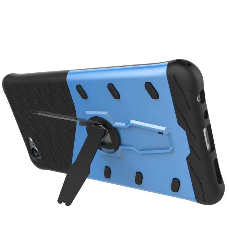 For Vivo X9 Plus Shock-Resistant 360 Degree Spin Sniper Hybrid Case TPU + PC Combination Case with Holder