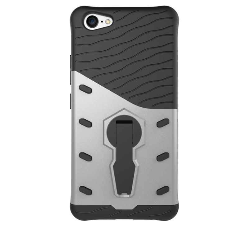 For Vivo X9 Plus Shock-Resistant 360 Degree Spin Sniper Hybrid Case TPU + PC Combination Case with Holder