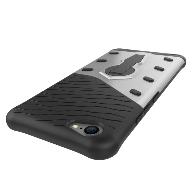 For Vivo X9 Plus Shock-Resistant 360 Degree Spin Sniper Hybrid Case TPU + PC Combination Case with Holder
