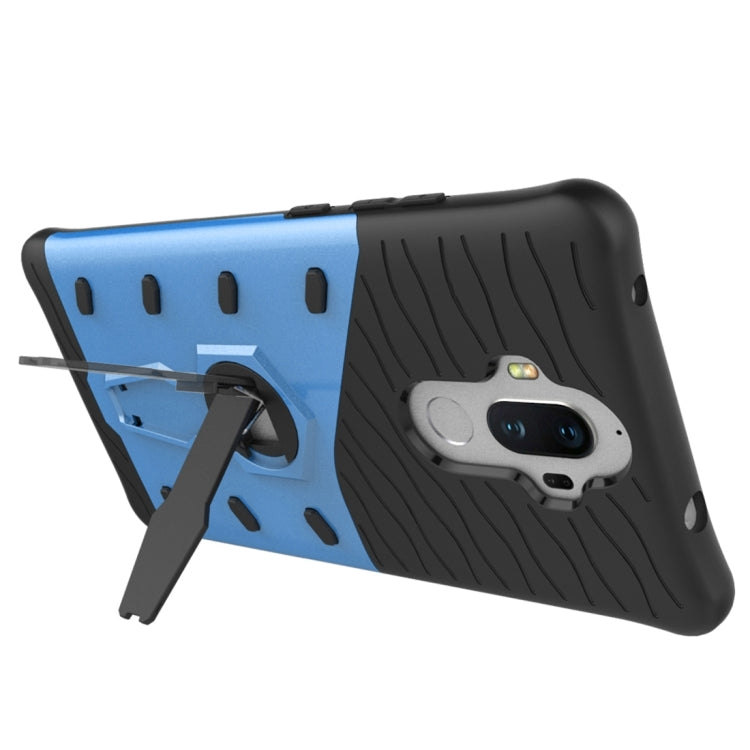 For Huawei Mate 9 Shock-Resistant 360 Degree Spin Sniper Hybrid Case TPU + PC Combination Case with Holder