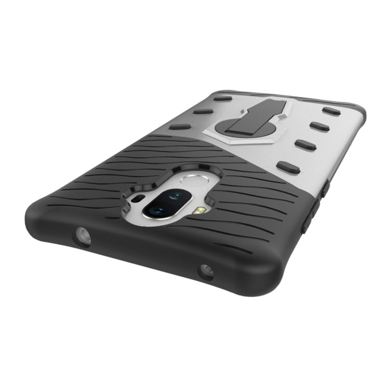 For Huawei Mate 9 Shock-Resistant 360 Degree Spin Sniper Hybrid Case TPU + PC Combination Case with Holder