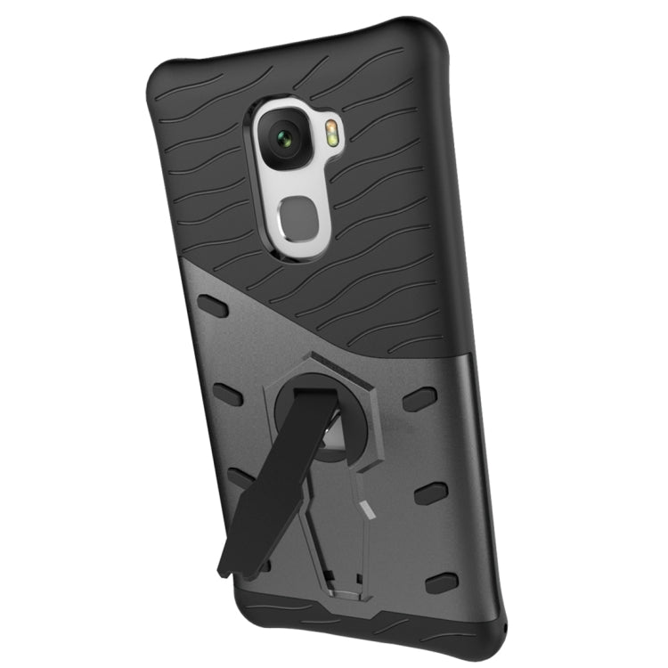 For Letv Le Pro 3 Shock-Resistant 360 Degree Spin Sniper Hybrid Case TPU + PC Combination Case with Holder