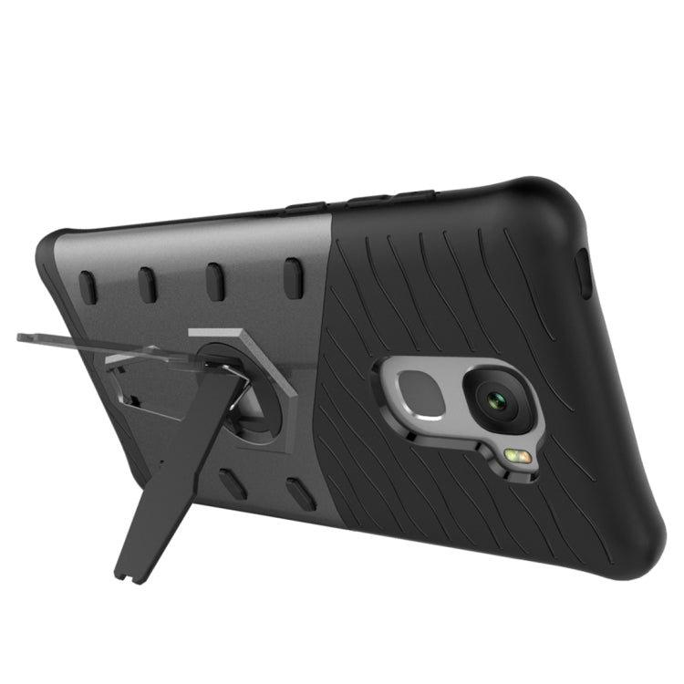 For Letv Le Pro 3 Shock-Resistant 360 Degree Spin Sniper Hybrid Case TPU + PC Combination Case with Holder
