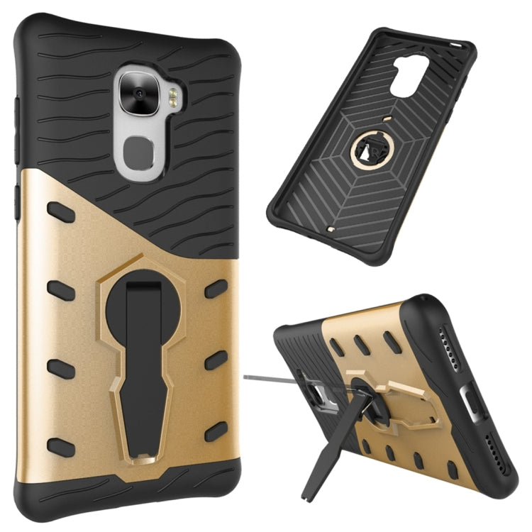 For Letv Le Pro 3 Shock-Resistant 360 Degree Spin Sniper Hybrid Case TPU + PC Combination Case with Holder
