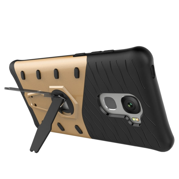 For Letv Le Pro 3 Shock-Resistant 360 Degree Spin Sniper Hybrid Case TPU + PC Combination Case with Holder