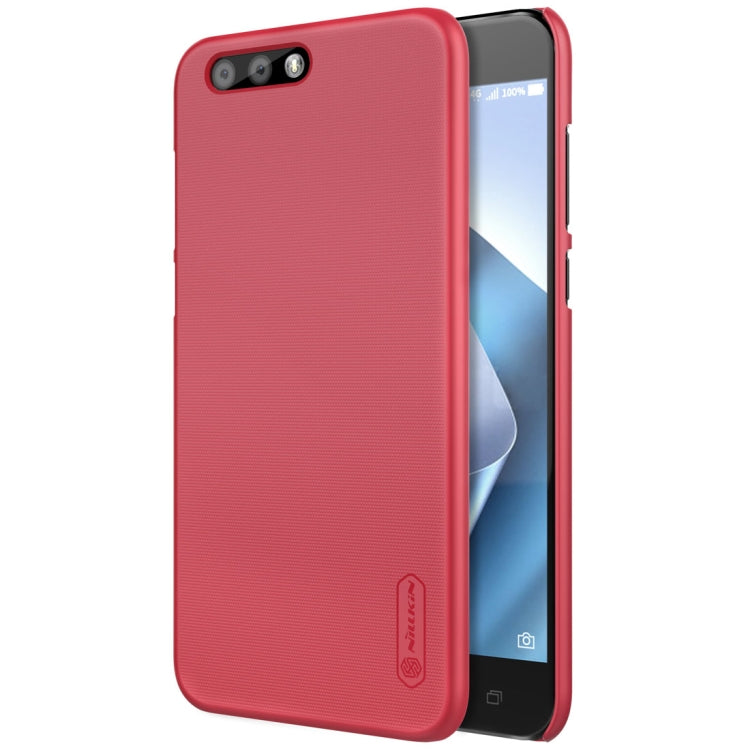 NILLKIN Frosted Shield for for Asus Zenfone 4 ZE554KL Concave-convex Texture PC Protective Case Back Cover