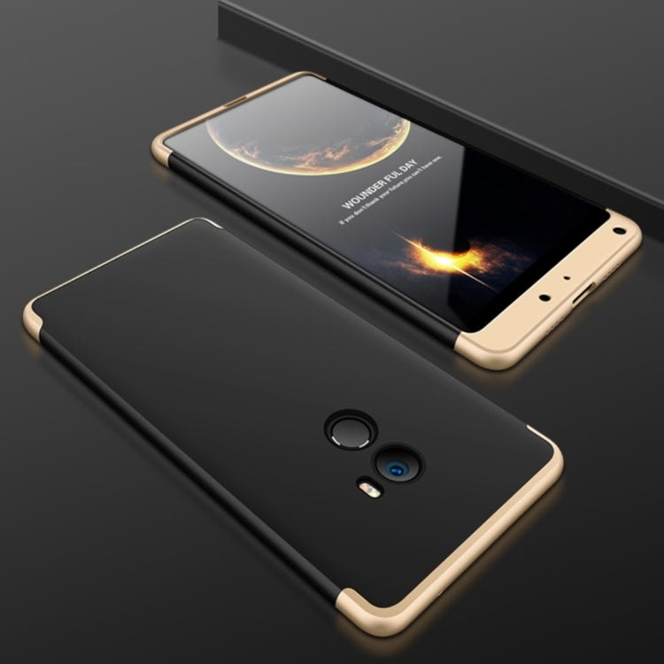 GKK for Xiaomi Mi Mix 2 PC 360 Degrees Full Coverage Protective Case Back Cover