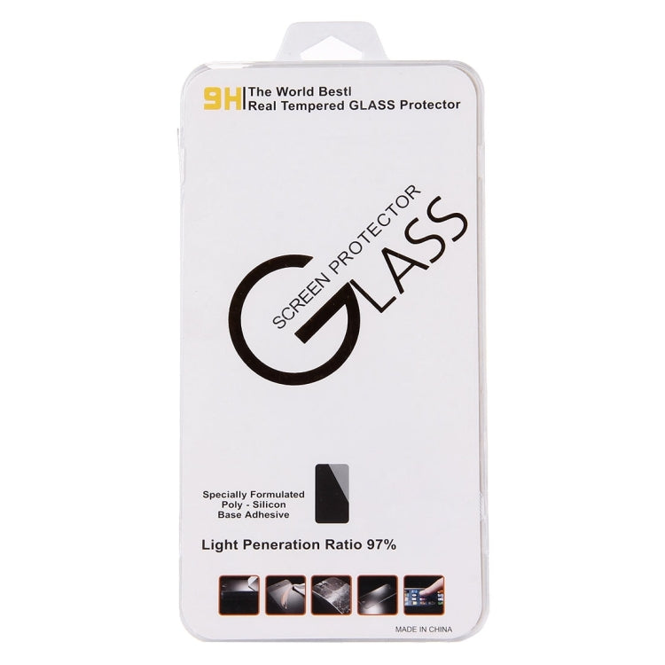 For Lenovo Lemon X3 C50 Electroplating Mirror PC Protective Case Back Shell Cover + Tempered Glass Film Screen Protector