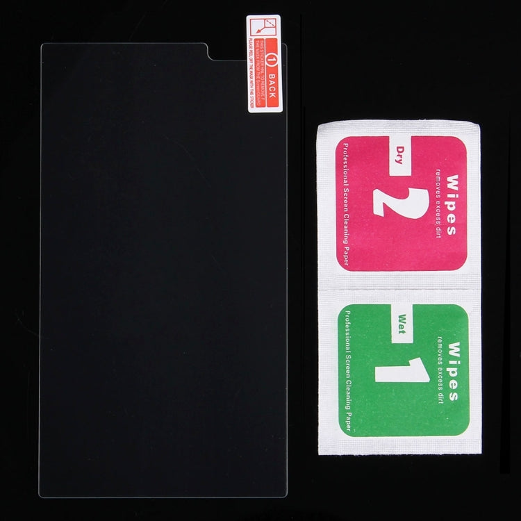 For Lenovo Lemon X3 C50 Electroplating Mirror PC Protective Case Back Shell Cover + Tempered Glass Film Screen Protector