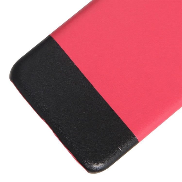 For Google Pixel XL Fashionable Color Matching Bicolourable PC + PU Leather Back Cover Case