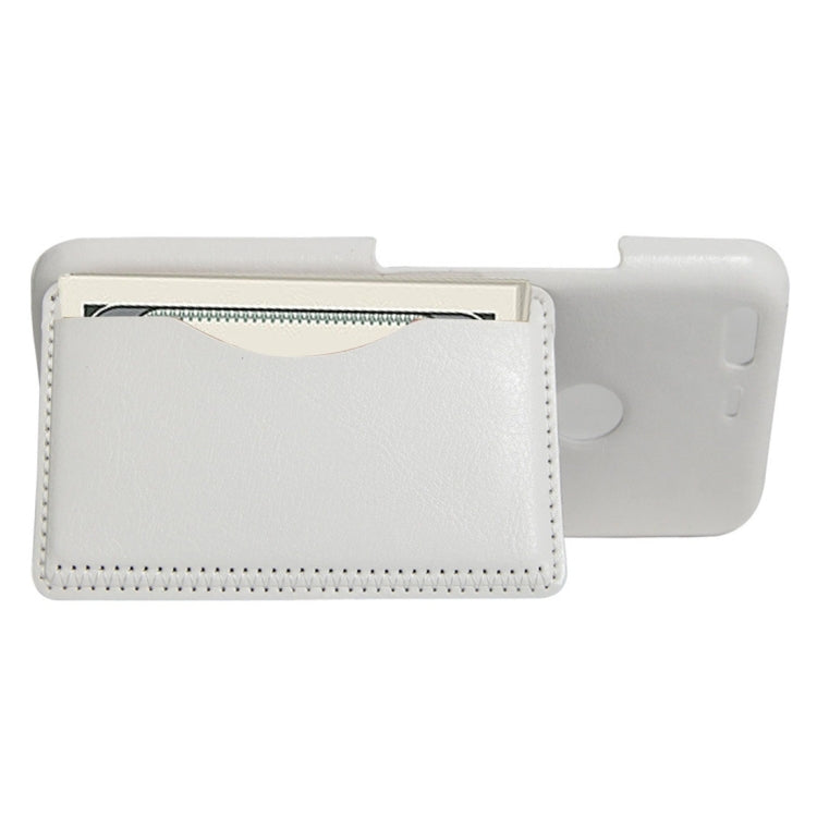 For Google Pixel Crazy Horse Texture PU Leather Protective Back Cover Case with Holder & Card Slots