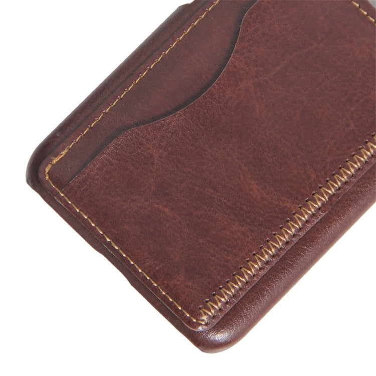 For Google Pixel XL Crazy Horse Texture PU Leather Protective Back Cover Case with Holder & Card Slots