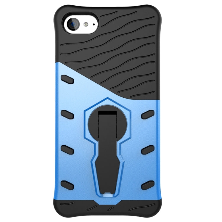 For Lenovo ZUK Z2 Plus Shock-Resistant 360 Degree Spin Sniper Hybrid Case TPU + PC Combination Case with Holder