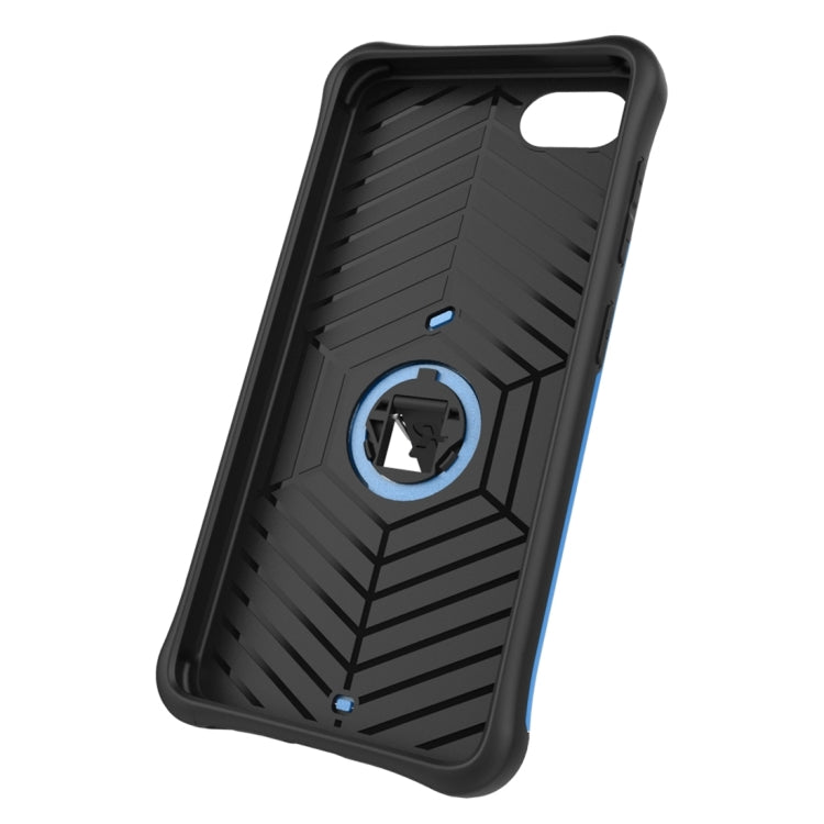 For Lenovo ZUK Z2 Plus Shock-Resistant 360 Degree Spin Sniper Hybrid Case TPU + PC Combination Case with Holder