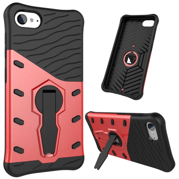 For Lenovo ZUK Z2 Plus Shock-Resistant 360 Degree Spin Sniper Hybrid Case TPU + PC Combination Case with Holder
