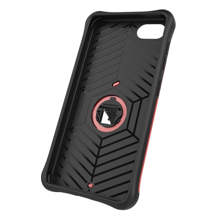 For Lenovo ZUK Z2 Plus Shock-Resistant 360 Degree Spin Sniper Hybrid Case TPU + PC Combination Case with Holder