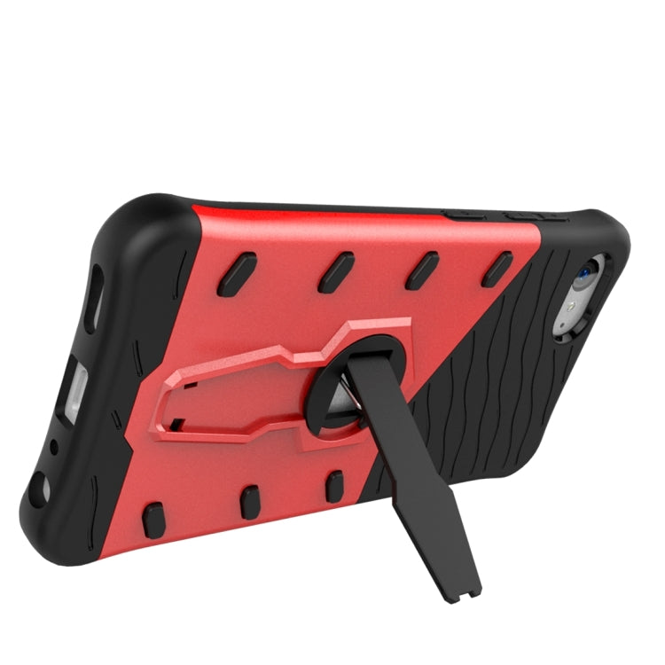 For Lenovo ZUK Z2 Plus Shock-Resistant 360 Degree Spin Sniper Hybrid Case TPU + PC Combination Case with Holder