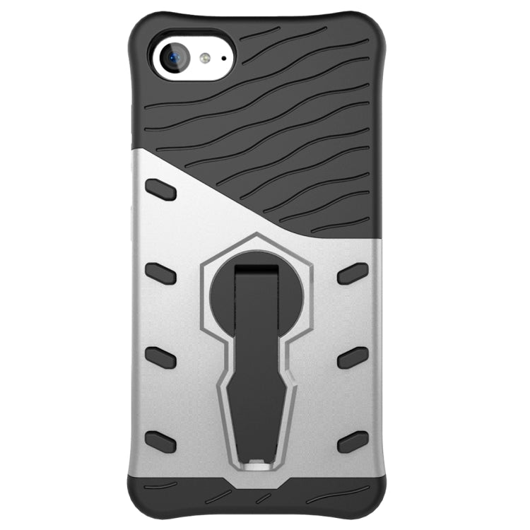 For Lenovo ZUK Z2 Plus Shock-Resistant 360 Degree Spin Sniper Hybrid Case TPU + PC Combination Case with Holder