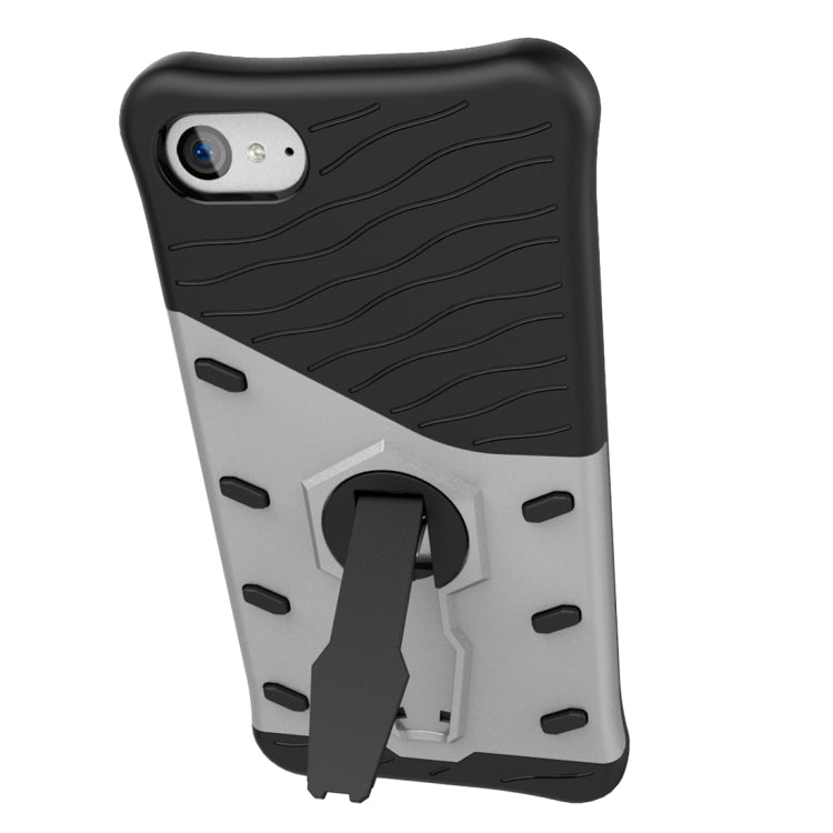 For Lenovo ZUK Z2 Plus Shock-Resistant 360 Degree Spin Sniper Hybrid Case TPU + PC Combination Case with Holder