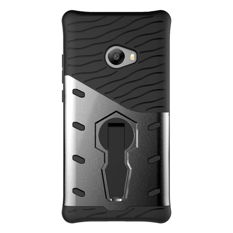For Xiaomi Note 2 Shock-Resistant 360 Degree Spin Sniper Hybrid Case TPU + PC Combination Case with Holder