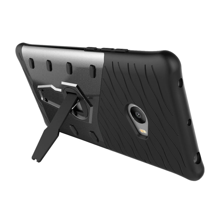 For Xiaomi Note 2 Shock-Resistant 360 Degree Spin Sniper Hybrid Case TPU + PC Combination Case with Holder