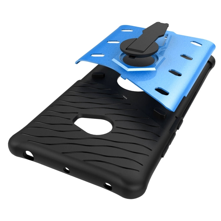 For Xiaomi Note 2 Shock-Resistant 360 Degree Spin Sniper Hybrid Case TPU + PC Combination Case with Holder