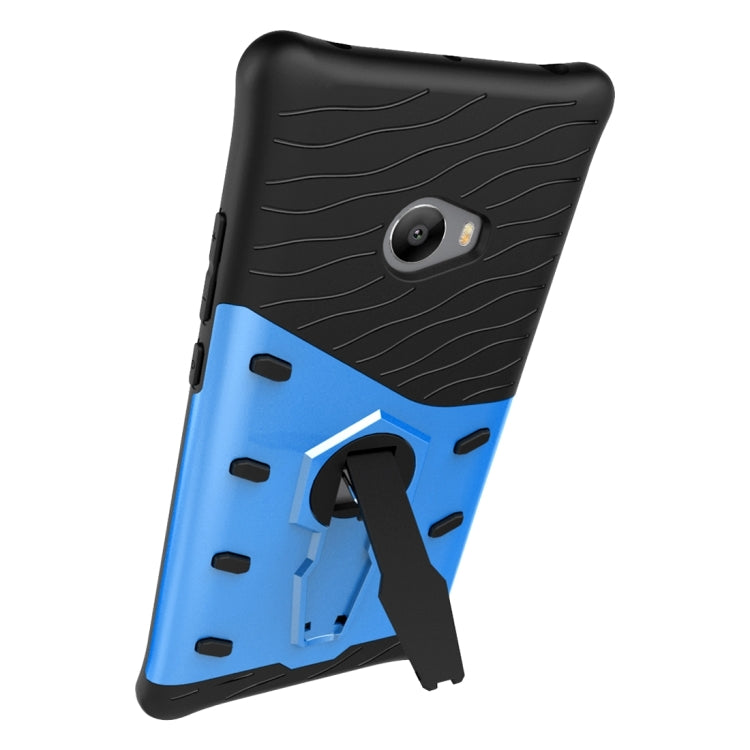 For Xiaomi Note 2 Shock-Resistant 360 Degree Spin Sniper Hybrid Case TPU + PC Combination Case with Holder