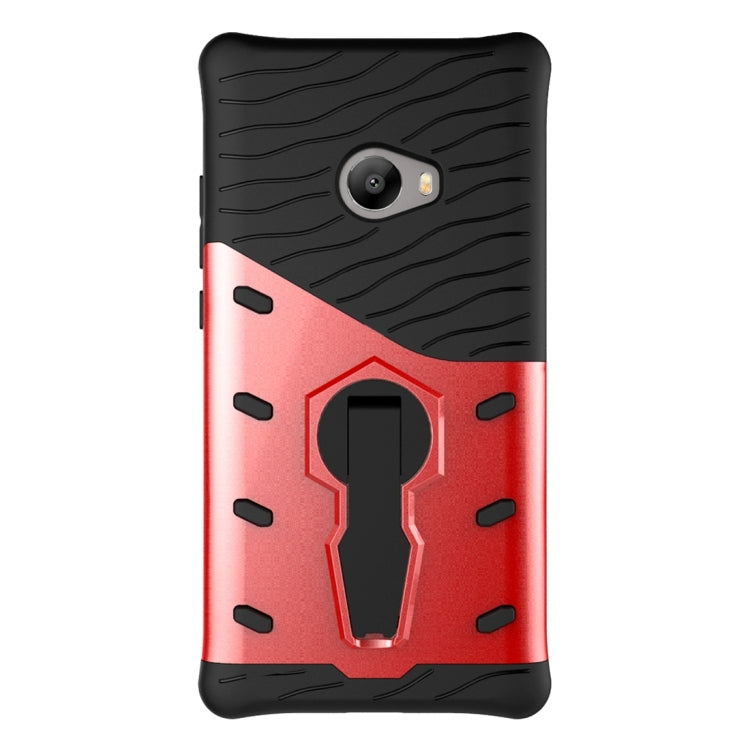 For Xiaomi Note 2 Shock-Resistant 360 Degree Spin Sniper Hybrid Case TPU + PC Combination Case with Holder