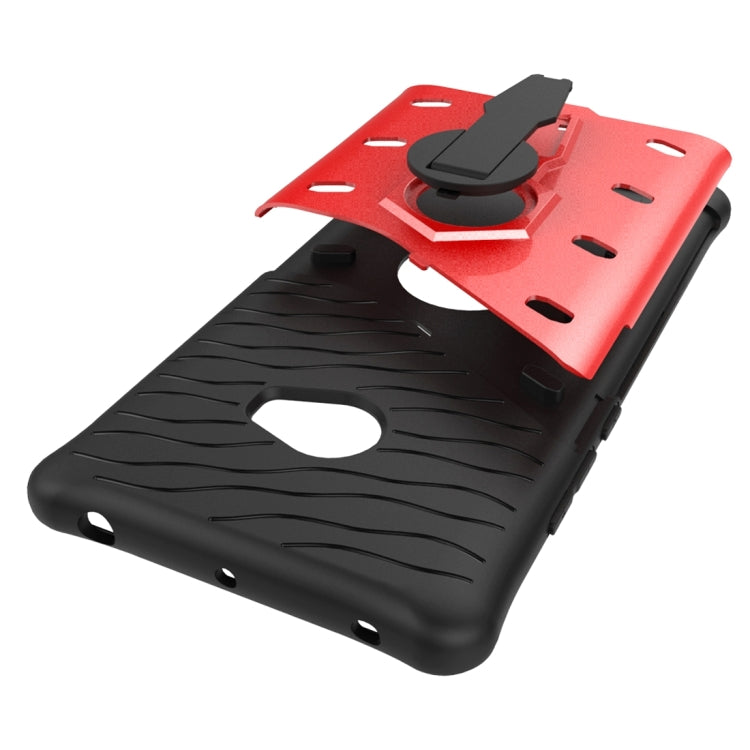 For Xiaomi Note 2 Shock-Resistant 360 Degree Spin Sniper Hybrid Case TPU + PC Combination Case with Holder