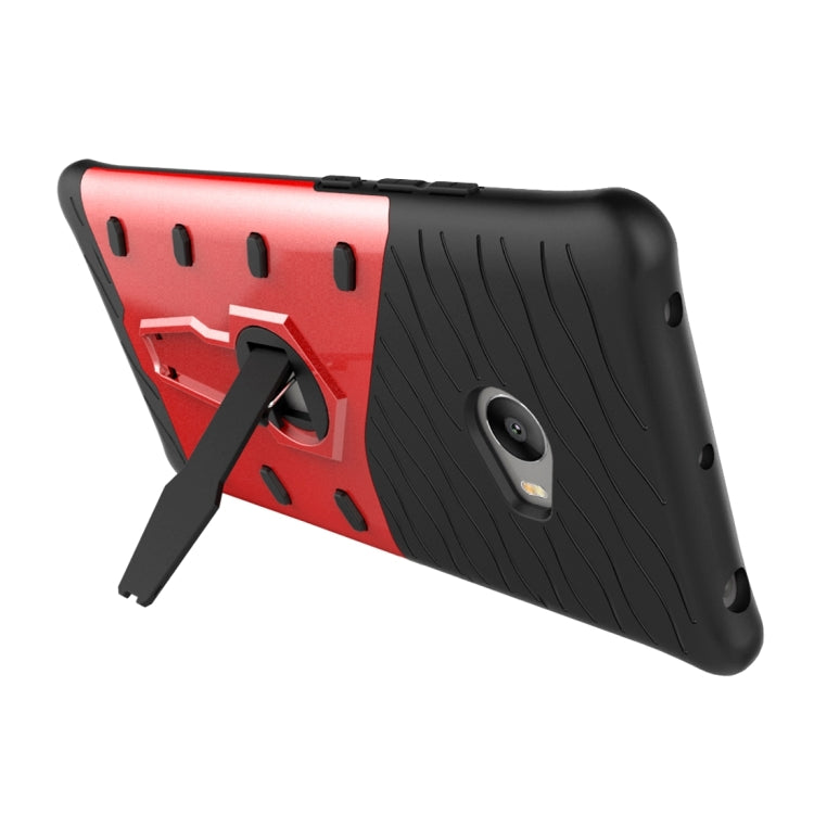 For Xiaomi Note 2 Shock-Resistant 360 Degree Spin Sniper Hybrid Case TPU + PC Combination Case with Holder