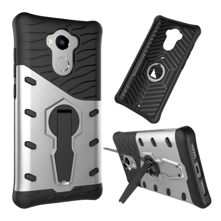 For Xiaomi Redmi 4 & 4 Pro / Prime Shock-Resistant 360 Degree Spin Sniper Hybrid Case TPU + PC Combination Case with Holder