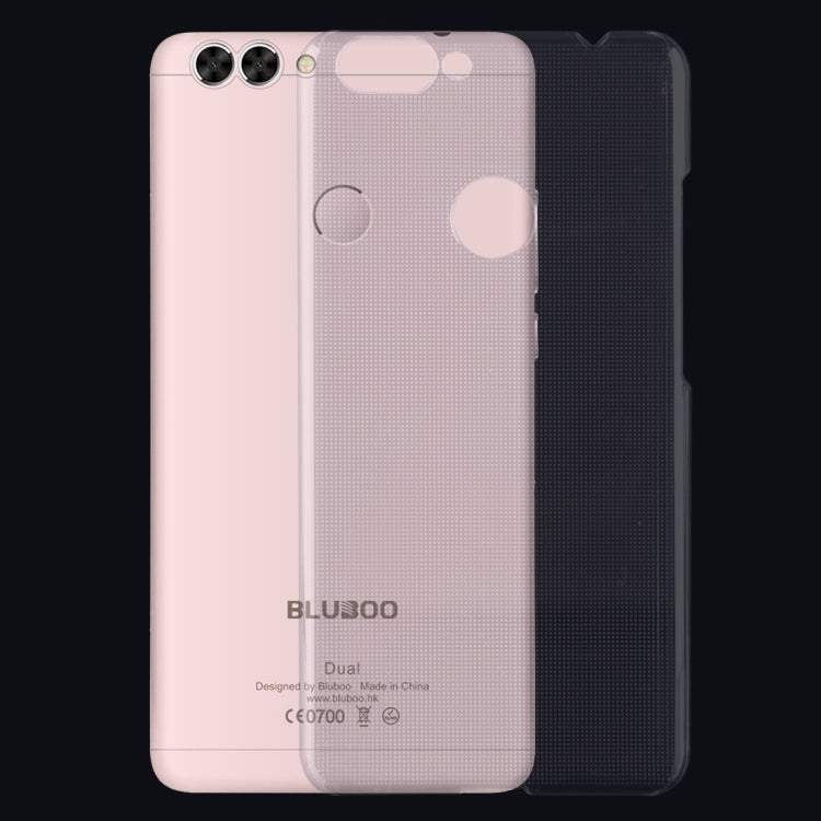 BLUBOO for Dual (MPH1720) Shatter-Resistant Transparent Plastic Protective Case(Transparent)