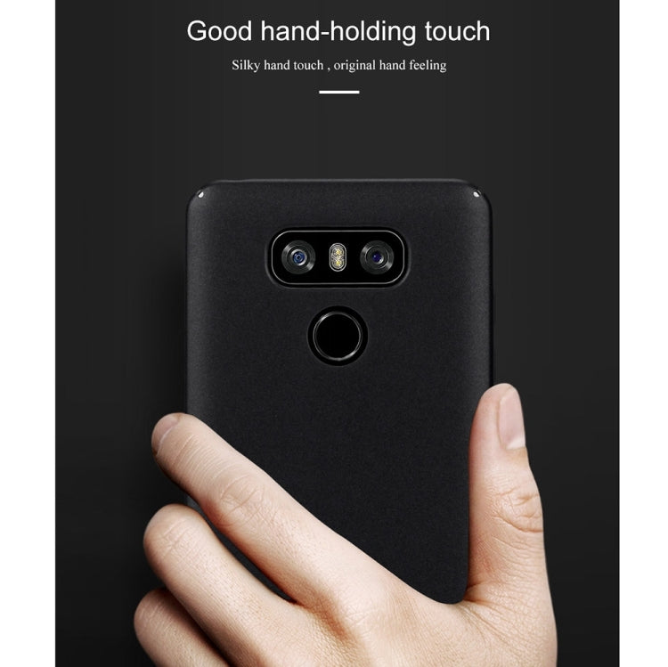 Lenuo for LG G6 PC Ultra-thin Edge Fully Wrapped Up Impact Protection Case(Gold)