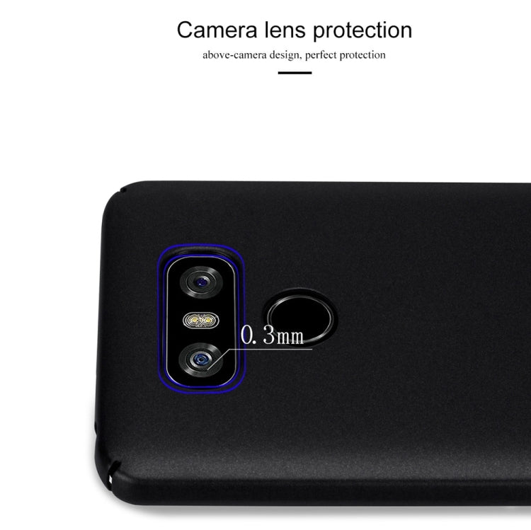 Lenuo for LG G6 PC Ultra-thin Edge Fully Wrapped Up Impact Protection Case(Gold)