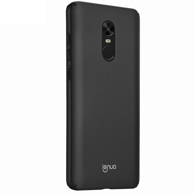 Lenuo for Xiaomi Redmi Note 4X PC Ultra-thin Impact Protection Case(Black)
