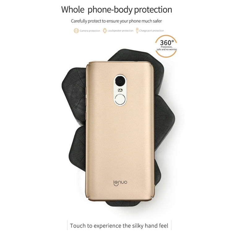 Lenuo for Xiaomi Redmi Note 4 PC Ultra-thin Impact Protection Case