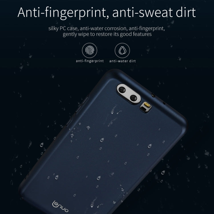 Lenuo for Huawei P10 PC Ultra-thin Impact Protection Case(Blue)