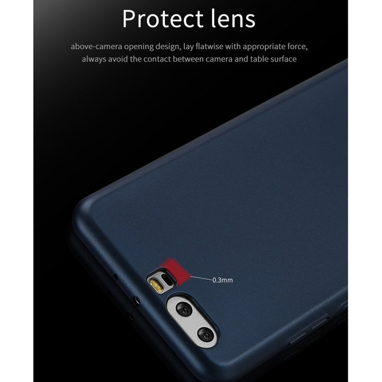 Lenuo for Huawei P10 PC Ultra-thin Impact Protection Case(Blue)