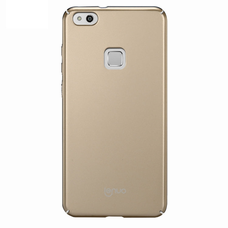 Lenuo for Huawei P10 Lite PC Ultra-thin Impact Protection Case (Gold)