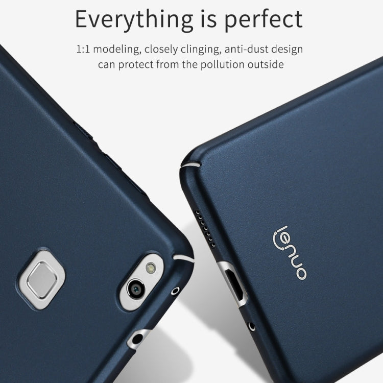 Lenuo for Huawei P10 Lite PC Ultra-thin Impact Protection Case (Gold)