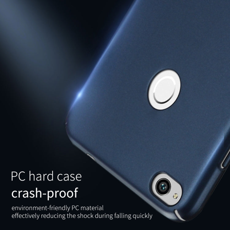 Lenuo for Huawei P8 Lite 2017 PC Ultra-thin Impact Protection Case(Black)