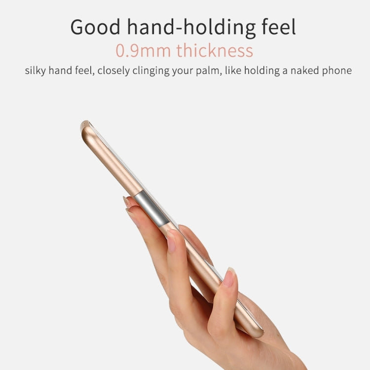 Lenuo for Huawei P10 Plus PC Ultra-thin Impact Protection Case (Gold)