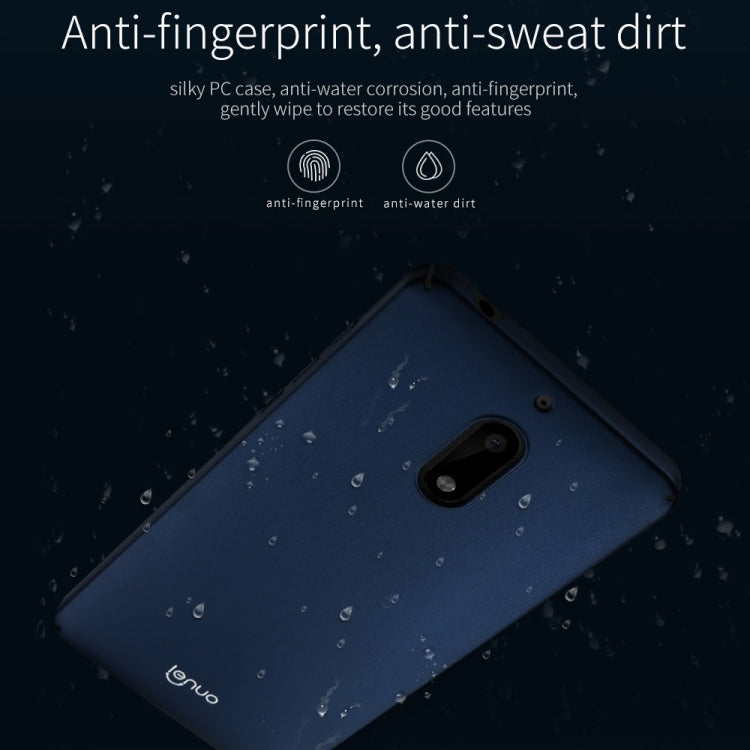 Lenuo for Nokia 6 PC Ultra-thin Impact Protection Case (Black)
